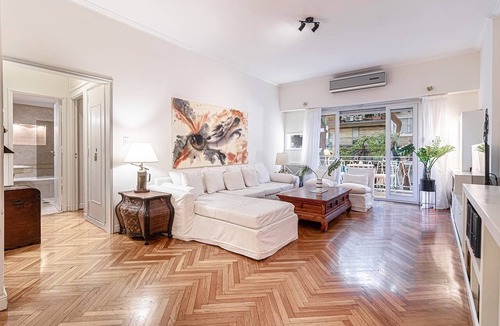 Recoleta Apartment | Large 2BR Apt · Treetop Balcony & Natural Light