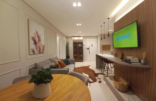 Gramado City Centre Apartment | LEEV 503 Cozy, one block from Rua Coberta
