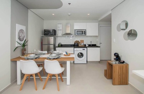 Asuncion Apartment | Light-Filled 1BR with Pool & Gym Access