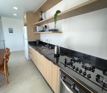 Canto Grande Apartment | Linda Cobertura Duplex 3 suítes 150 metros do mar