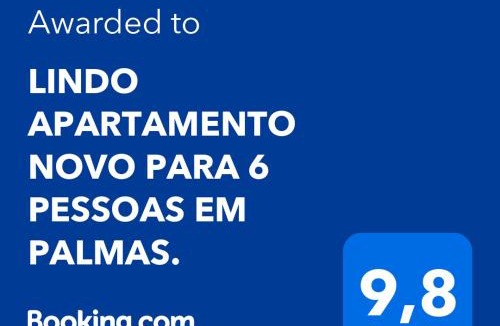 Governador Celso Ramos Apartment | LINDO APARTAMENTO NOVO PARA 6 PESSOAS EM PALMAS.