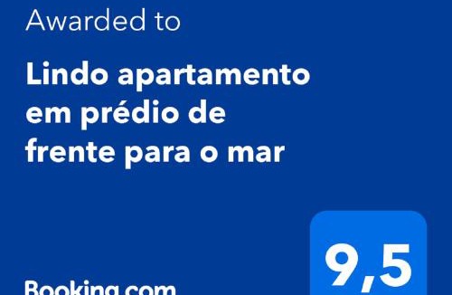 Guilhermina Apartment | Lindo apartamento em prédio de frente para o mar