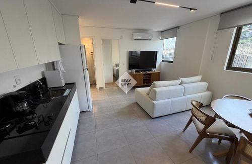 Morro das Pedras Apartment | Lindo apto 1 quarto - Monte Olimpo 407