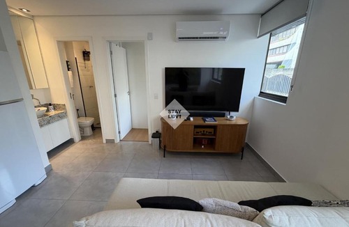Morro das Pedras Apartment | Lindo apto 1 quarto - Monte Olimpo 407