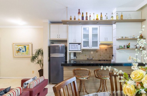 Jurere Apartment | Lindo Apto a 100m da Praia de Jurere Crj101