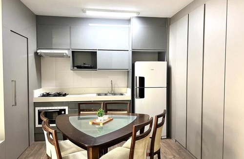 Governador Celso Ramos Apartment | Lindo! Apto com piscina na praia de Palmas - SV01H