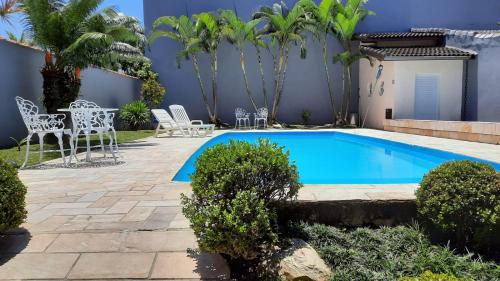 Morada da Praia House | Lindo Sobrado com Piscina em Condomínio Fechado