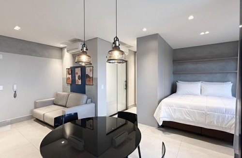 Jardim dos Estados Apartment | Lindo Studio Com Vista para Cidade