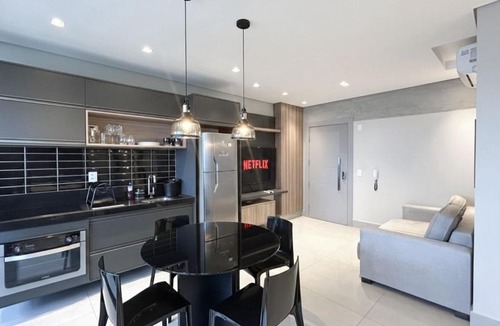 Jardim dos Estados Apartment | Lindo Studio Com Vista para Cidade