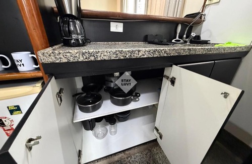 Funcionarios Apartment | Lindo Studio no coração da Savassi para 3 pessoas