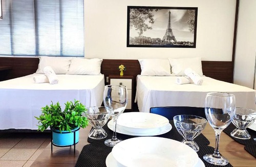Foz do Iguacu City Centre Apartment | Lindos Studios Centro/Wifi/Garagem