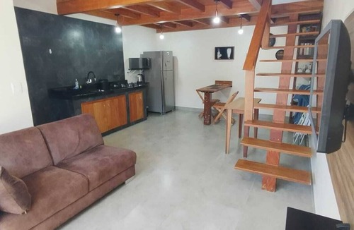Pinheira House | Loft in Praia da Pinheira, with a charming mezzanine.
