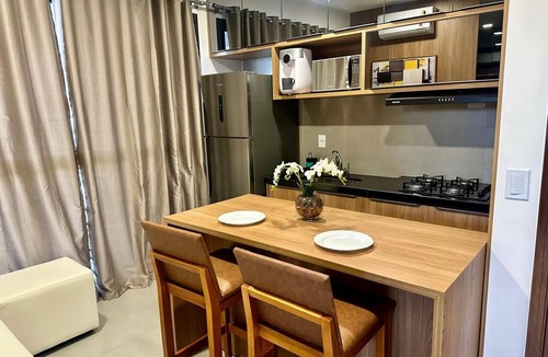 Saraiva Apartment | Loft 506, 200 meters from Uberlândia Center Shopping
