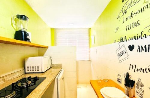 Macae Apartment | LOFT aconchegante no Centro de Macaé - Wifi, Ar condicionado, tv Smart e Cozinha completa