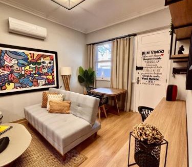 Leblon Apartment | Loft com área externa na quadra da praia do Leblon