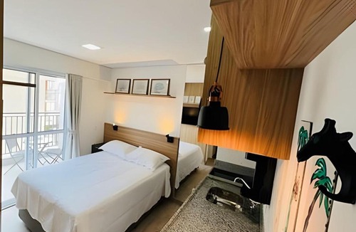 Bela Vista Apartment | Loft com sacada extendida acesso facil a av Paulista 1206