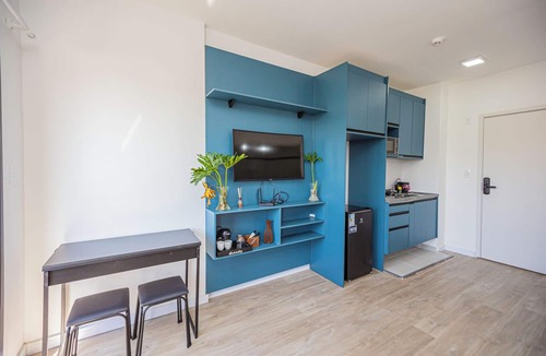 Belenzinho Apartment | Loft com smart lock e varanda no Bresser