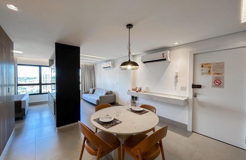 Santa Fe Apartment | Loft Confortável e Luxuoso ao lado do Shopping CG.