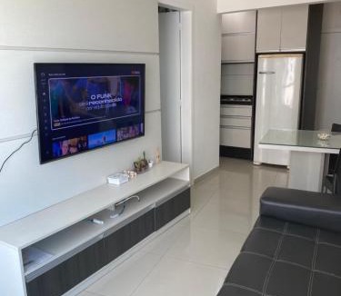 Pioneiros Apartment | Loft Internacional Residence c linda vista do mar