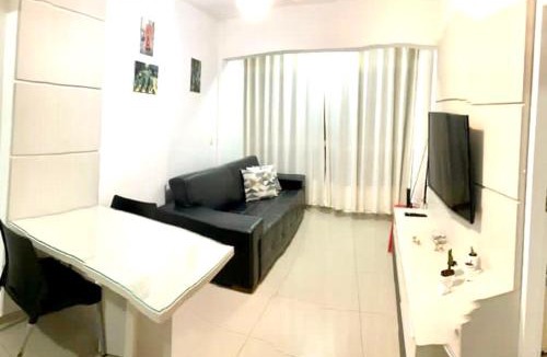 Pioneiros Apartment | Loft Internacional Residence c linda vista do mar