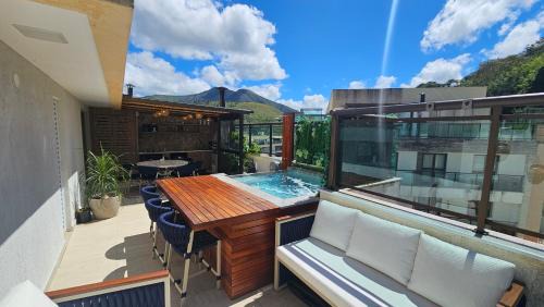 Itaipava Apartment | Loft Itaipava All Suítes com Piscina Privativa Aquecida