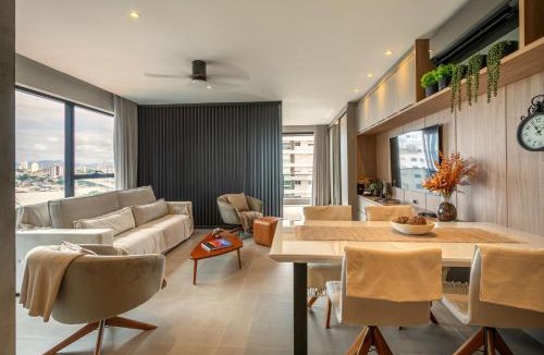 Centro Apartment | Loft moderno c/vista da ponte Hercílio FH8972