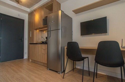 Indianopolis Apartment | Loft Pet Friendly com Academia a 450m do Metrô
