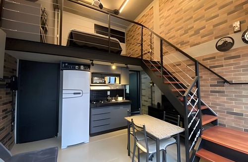 Jardim Imperial Apartment | Loft with Hydromassage in Araxá