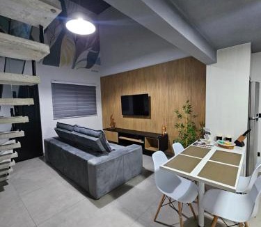 Martim de Sa House | Lofts 4 Elementos - Ar - Martim de Sá - Caraguatatuba