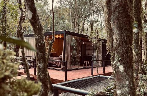 Canela Ski Chalet | Lofts a 2km da Catedral, Pet Friendly, Wi-fi 1gb, Ar condicionado