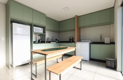 Guarapuava Apartment | Lou Suítes 9- com 2 camas de casal - total confort