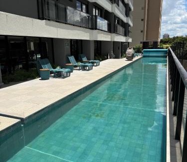 Setor Bueno Apartment | Luxo e Aconchego 1Qt Com Sacada GY03 proximo Vaca Brava