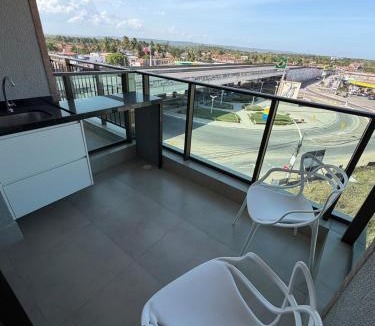 Marechal Deodoro Apartment | Luxuoso quarto-sala na Praia do Frances