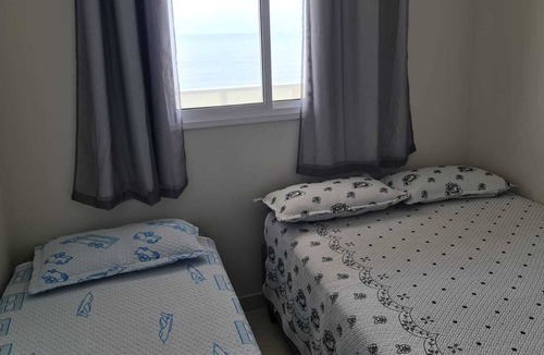 Praia do Morro Apartment | Luxury apartment, beachfront, 3 bedrooms, 2 suites, 2 parking spaces