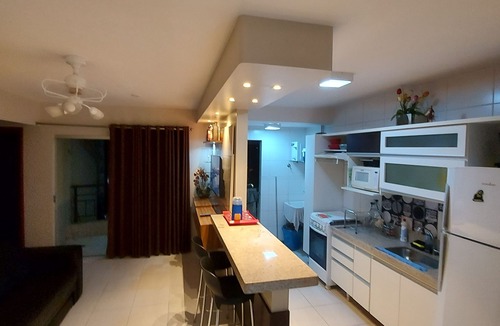 Centro Apartment | Magnificent Apt. 2Qts (privileged view because. Aquatic) PRIVE DAS THERMAS II