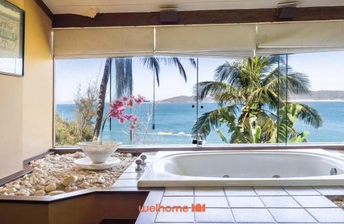 Manguinhos House | Mansao em Geriba com Piscina Infinita a Beira Mar