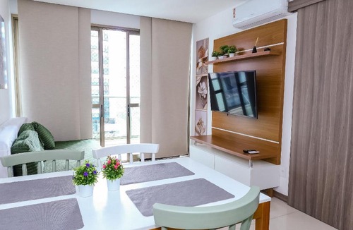 Santa Helena Apartment | Maravilhoso 1 Quarto Ar Wi-fi Garagem
