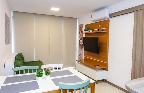 Santa Helena Apartment | Maravilhoso 1 Quarto Ar Wi-fi Garagem