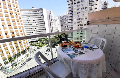 Barra Funda Apartment | Marvelous apartment with ocean view in Pitangueiras - SAO016