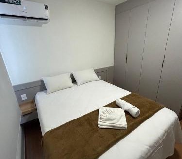 Portal do Sol Apartment | Melhores Flats - Sublime, 2 qtos, 10 min do mar