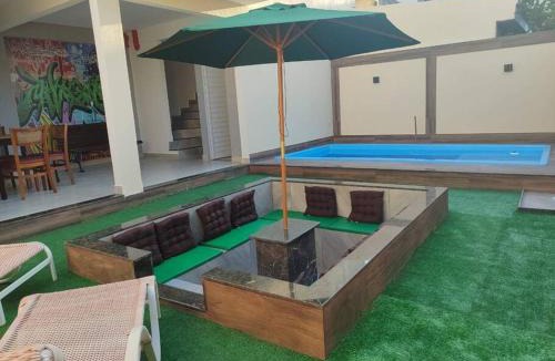 Palmeiras House | Meu cantinho com ar e piscina