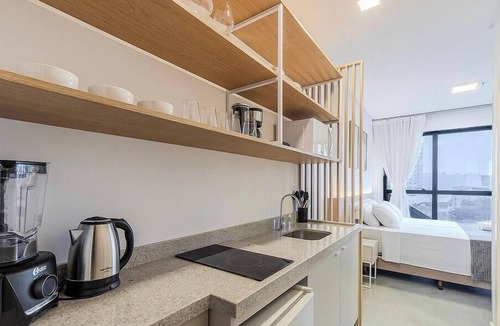 Centro Apartment | MHFA Studios em Prédio Luxuoso Vista Mar