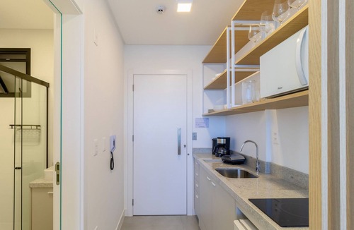 Centro Apartment | MHFA Studios em Prédio Luxuoso Vista Mar