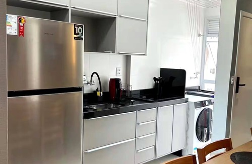 Praia de Itaparica Apartment | Modern apartment with sea view.