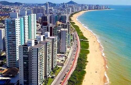 Praia de Itaparica Apartment | Modern apartment with sea view.