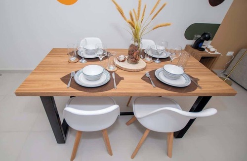 Asuncion Apartment | Modern Asuncion Stay | Pool & Gym | Dining Nearby