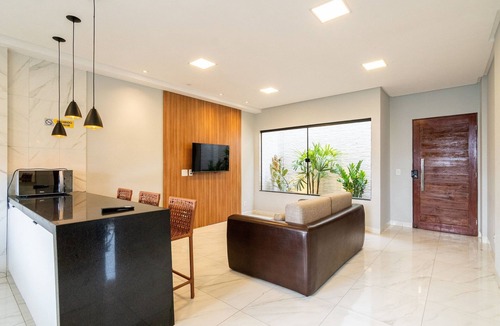 Caruaru House | Modern & Comfortable 2-Bedroom Apartment with Suite, AC, and BBQ - Near Caruaru Shopping