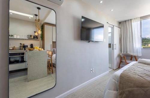 Laranjeiras Apartment | Modern loft with a view of Sugarloaf Mountain