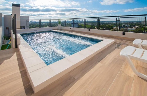 Fernando De La Mora Apartment | Modern One-Bedroom for Work and Relax