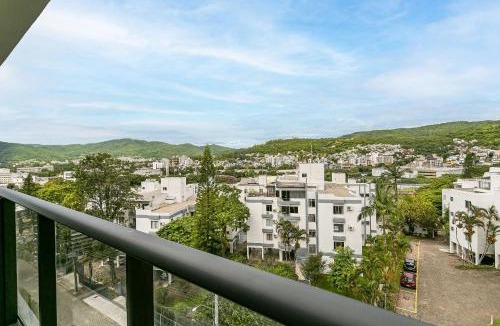 Carvoeira Apartment | Modern studio 400m from UFSC | 50" TV #CARV06